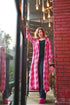 Pink Korean Check Dress